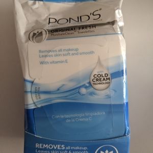 Pond's original fresh moisture clean towelette